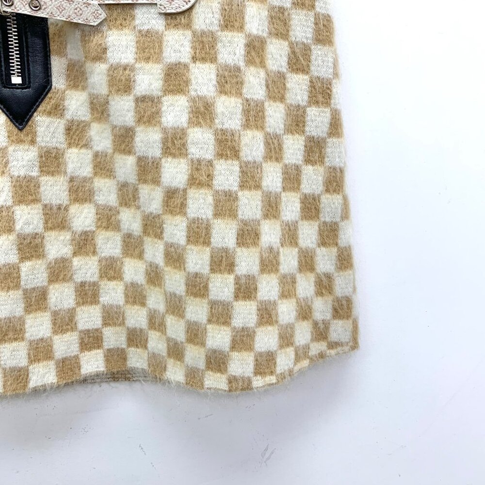 Louis Vuitton 2024 Color-Block Checkered Wool Cas… - image 4